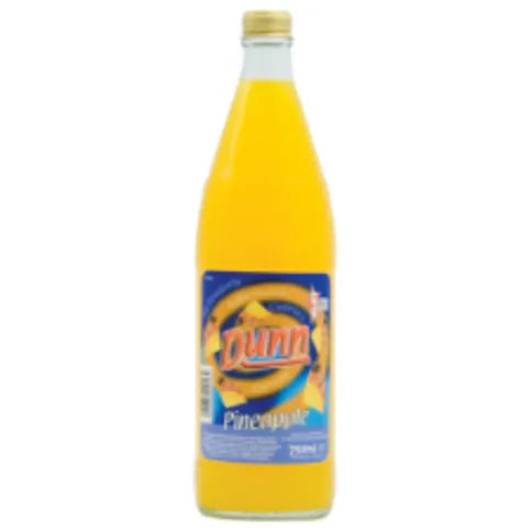 Dunns Pineapple Carbonated Drink 750ml