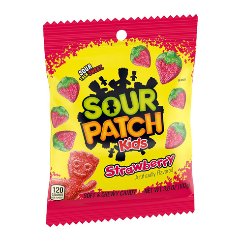 Sour Patch Strawberry 102g