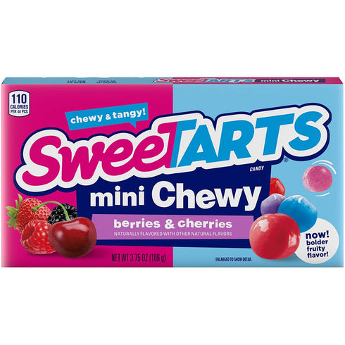 Sweetarts Mini Chewy Berries & Cherries 106g